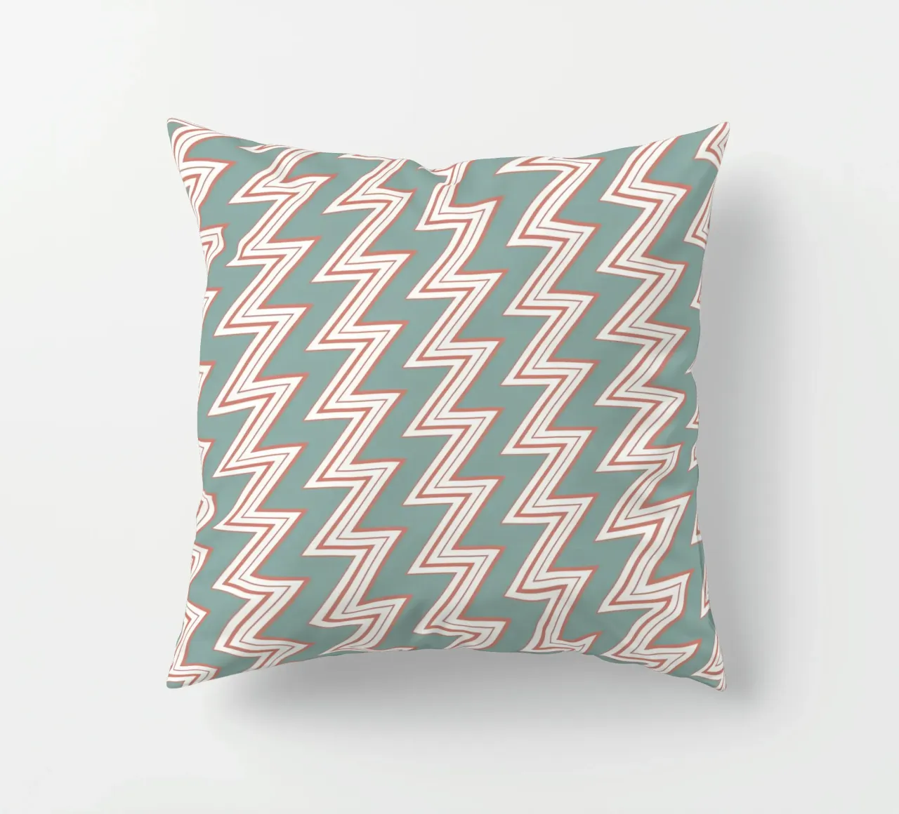 Zigzag Pattern #6 cuscino da kathrinmay