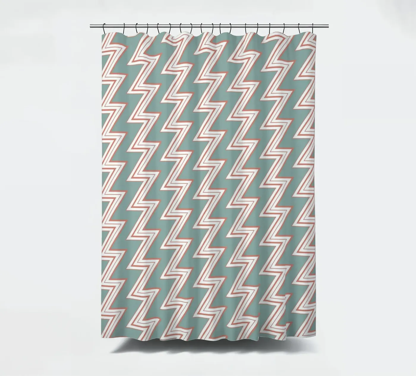 Zigzag Pattern #6 rideau de douche de kathrinmay