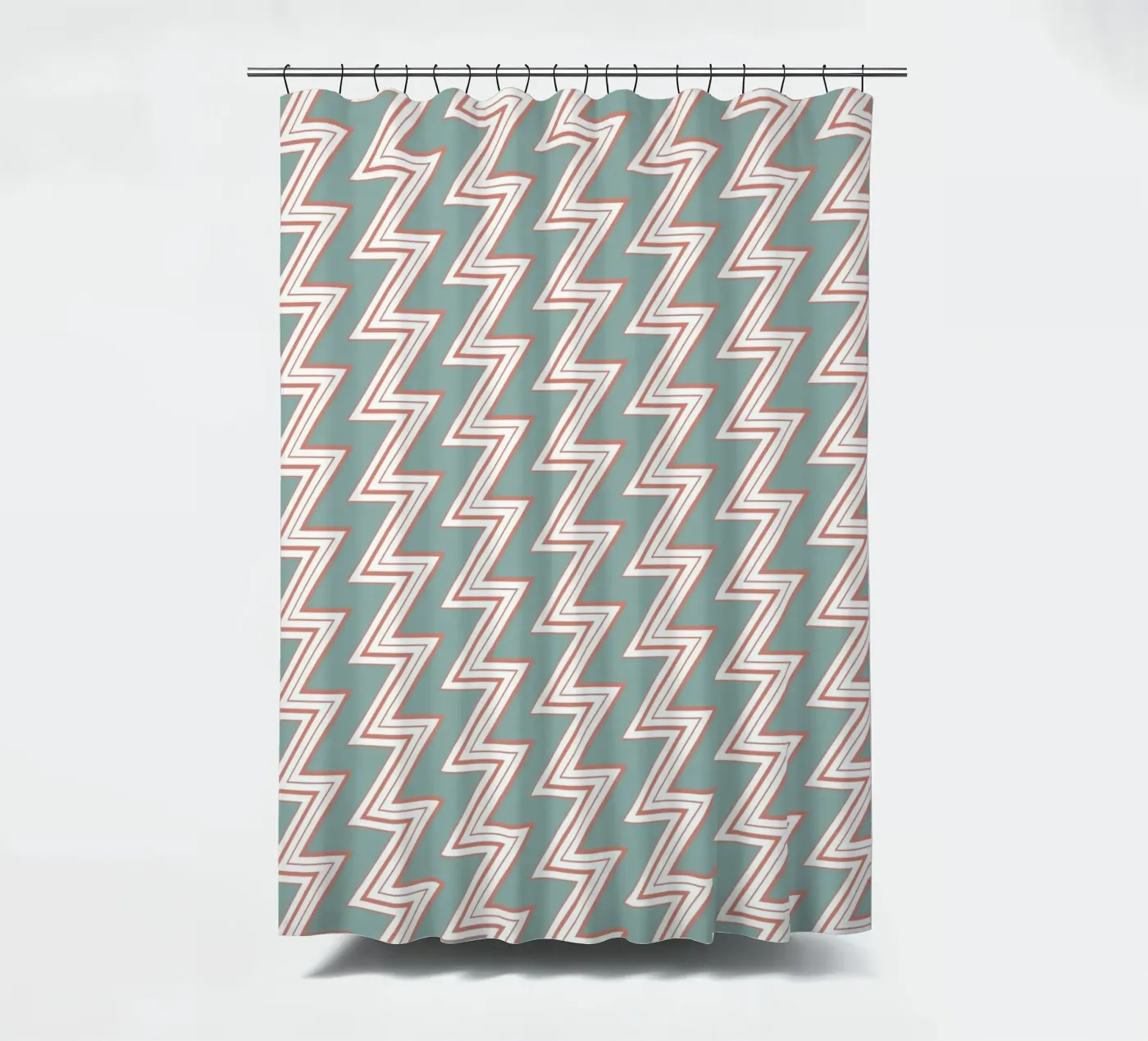 Zigzag Pattern #6 tenda da doccia da kathrinmay