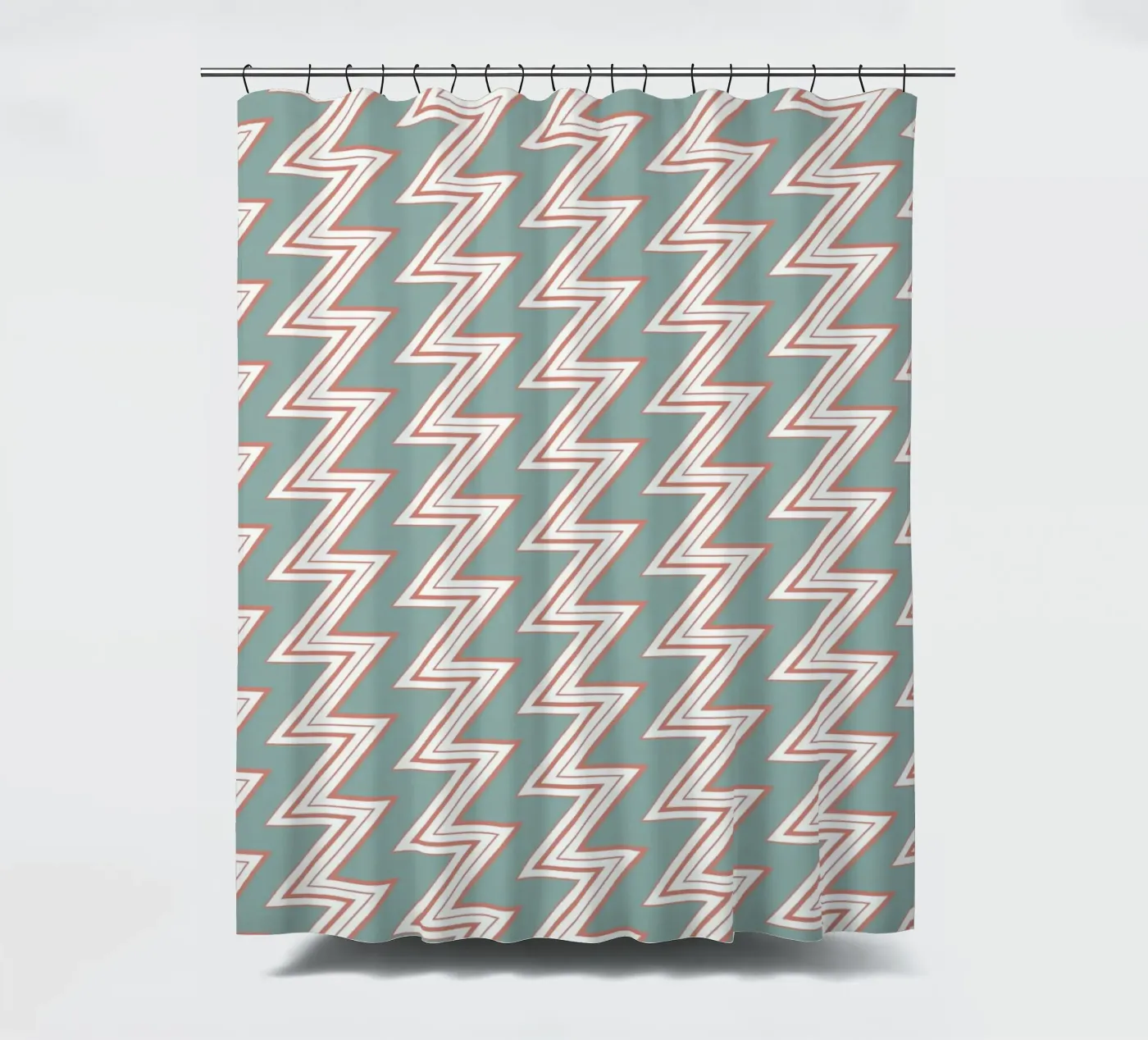 Zigzag Pattern #6 rideau de douche de kathrinmay