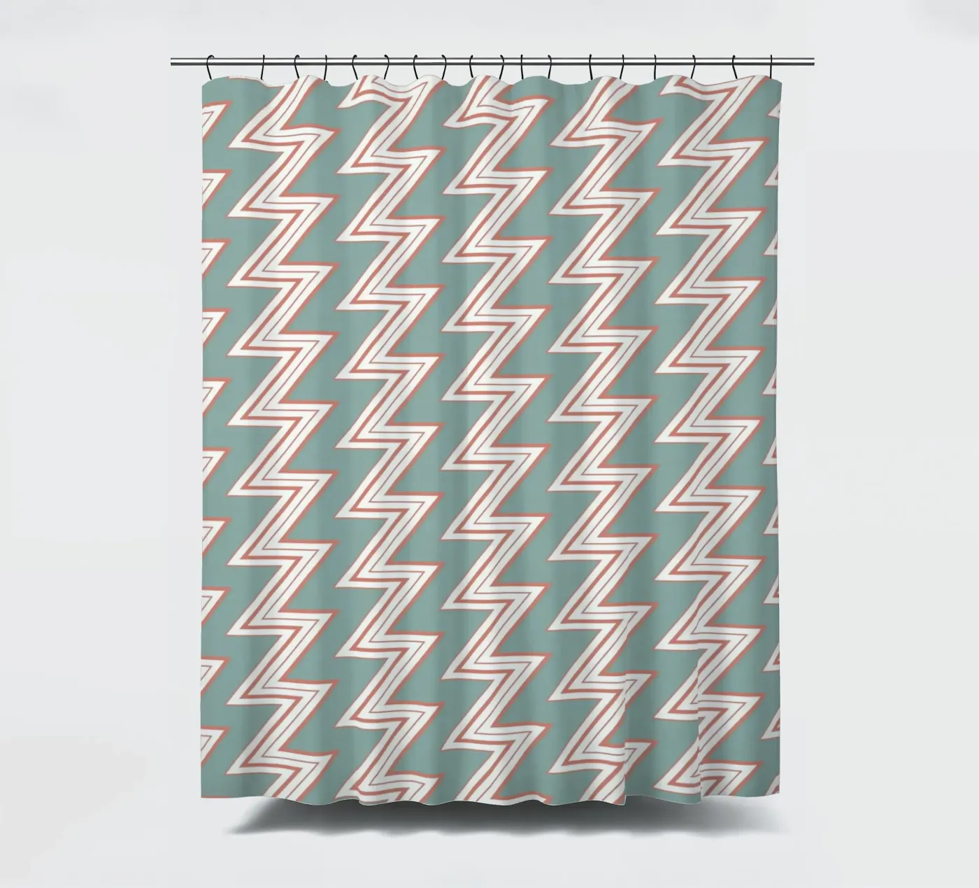 Zigzag Pattern #6 tenda da doccia da kathrinmay