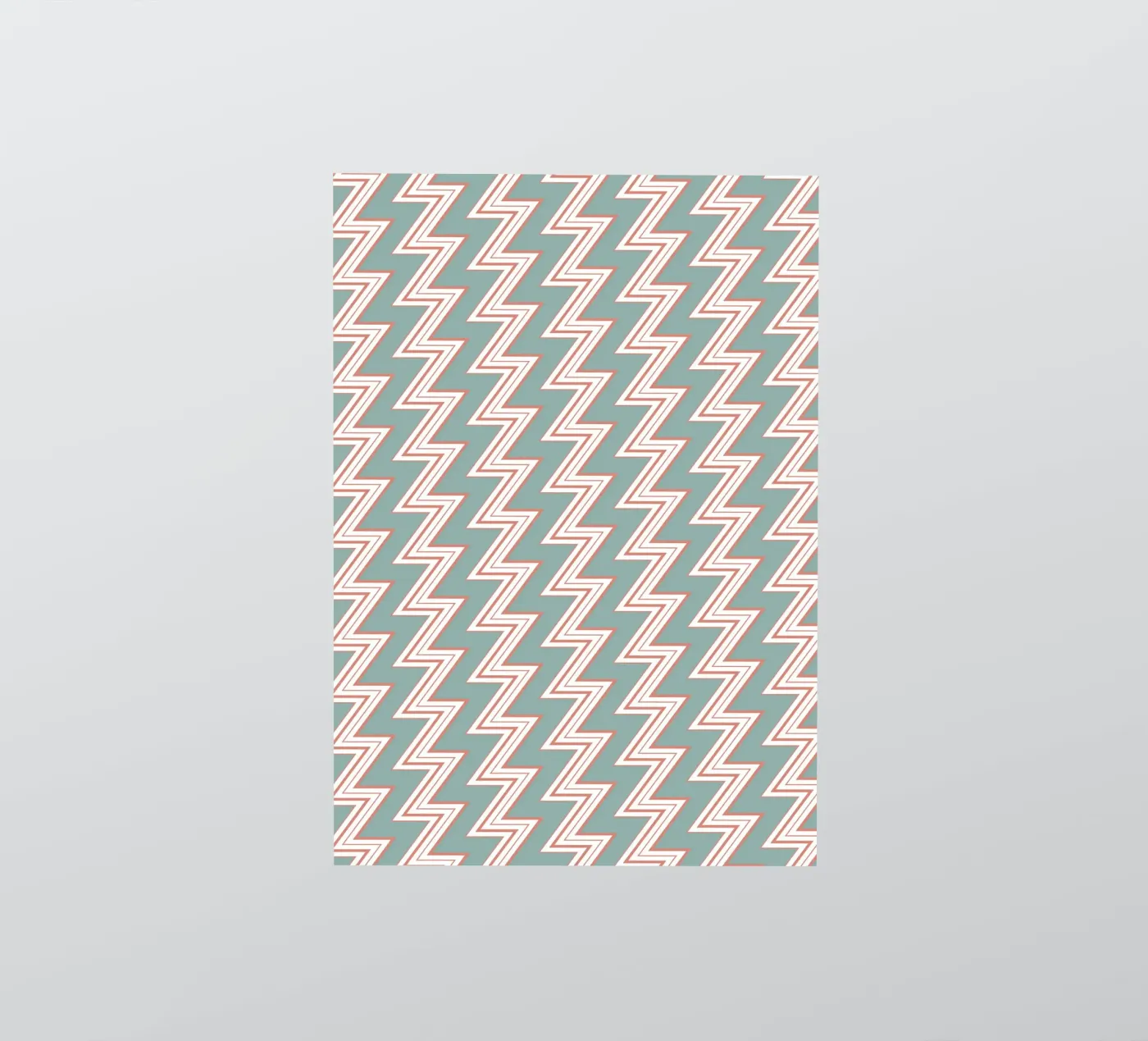Zigzag Pattern #6 sticker van kathrinmay