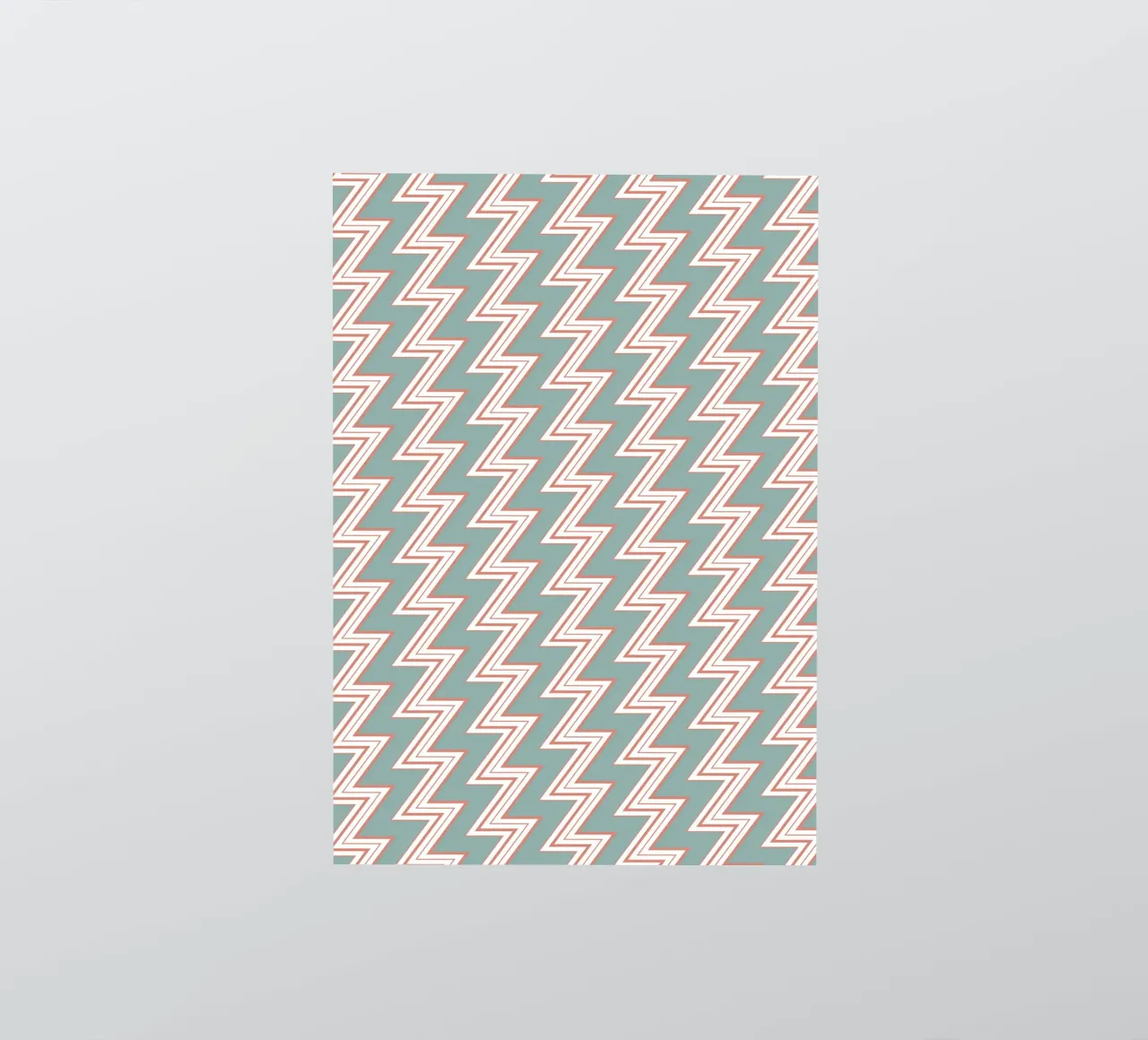 Zigzag Pattern #6 adesivo da kathrinmay