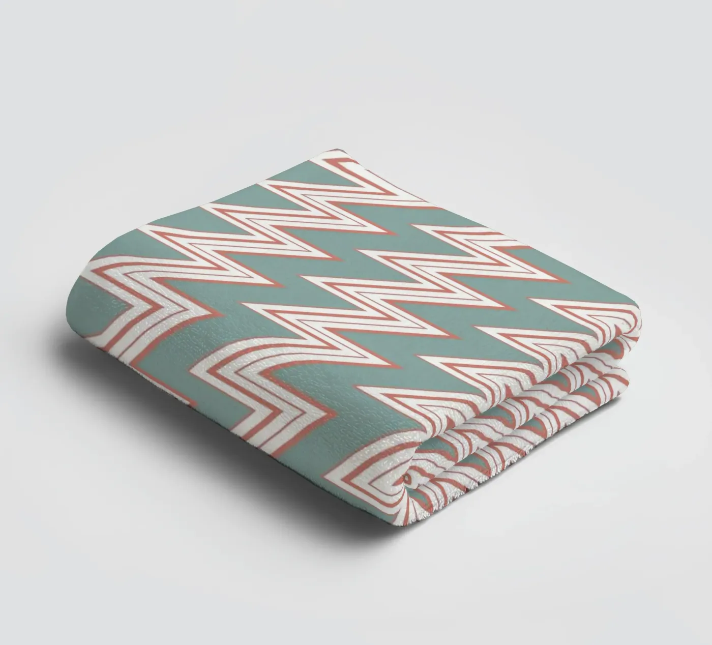 Zigzag Pattern #6 badhanddoek van kathrinmay