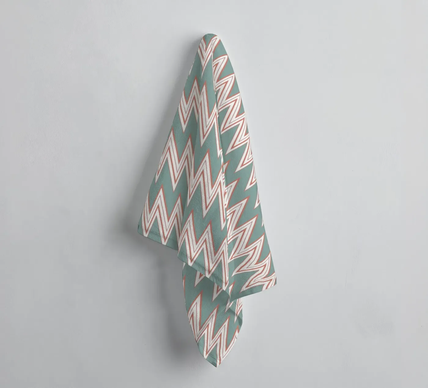 Zigzag Pattern #6 badhanddoek van kathrinmay