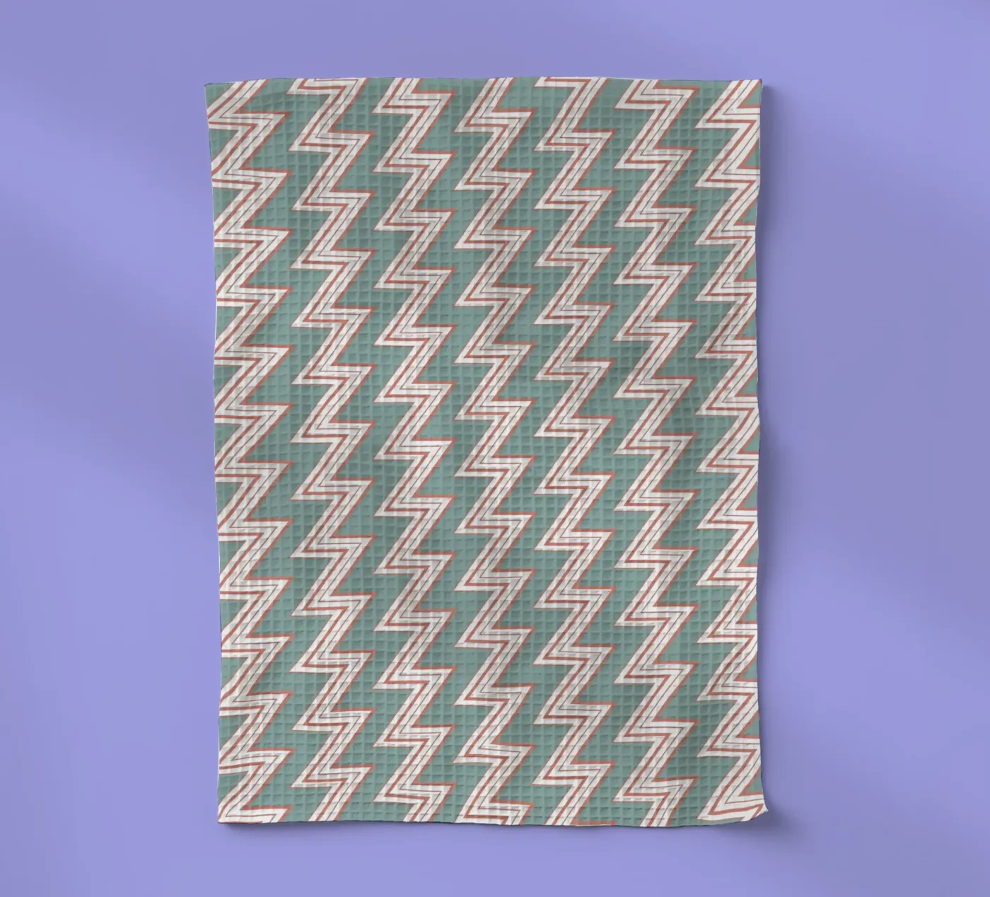 Zigzag Pattern #6 tea towel by kathrinmay