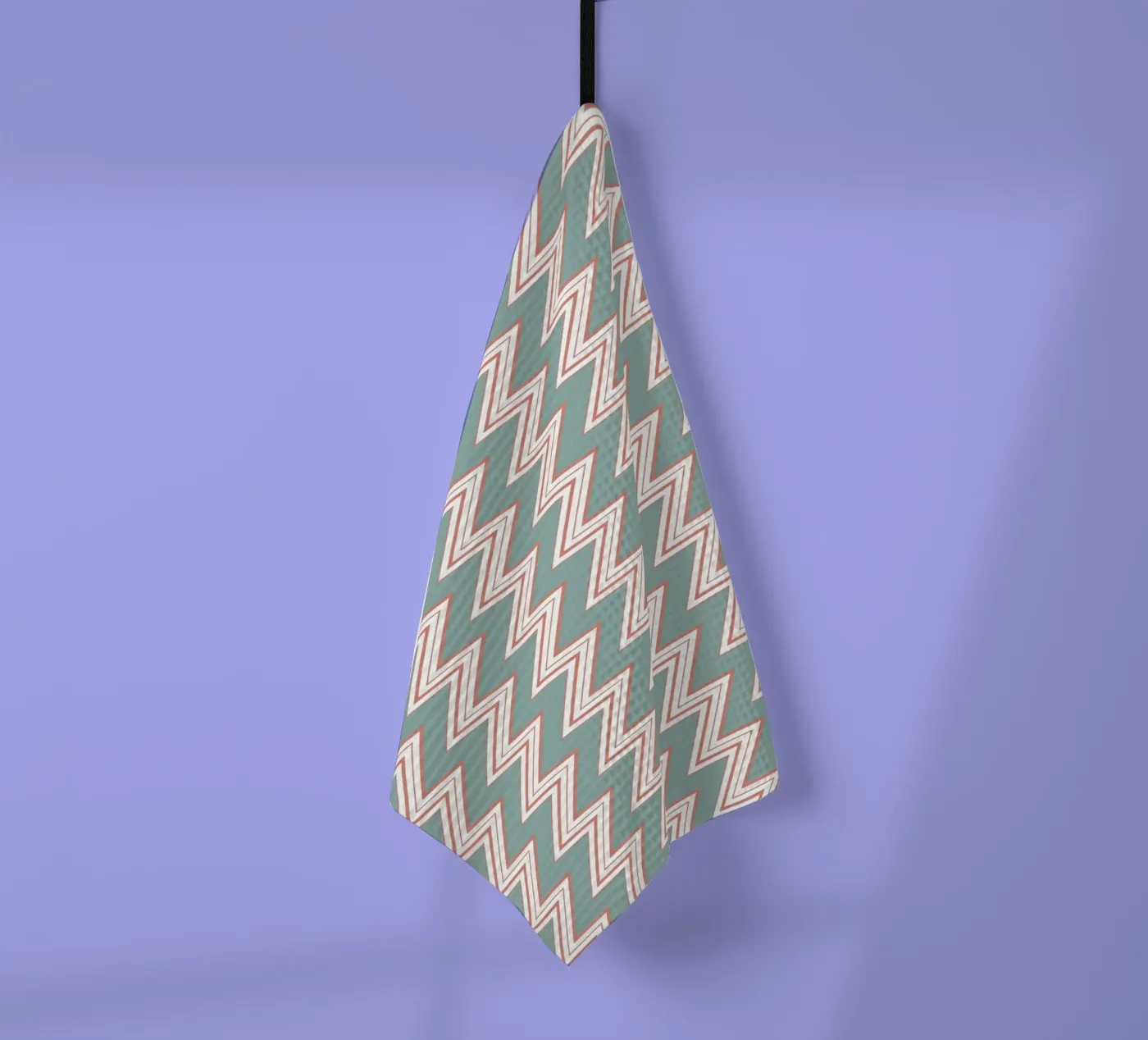 Zigzag Pattern #6 tea towel by kathrinmay
