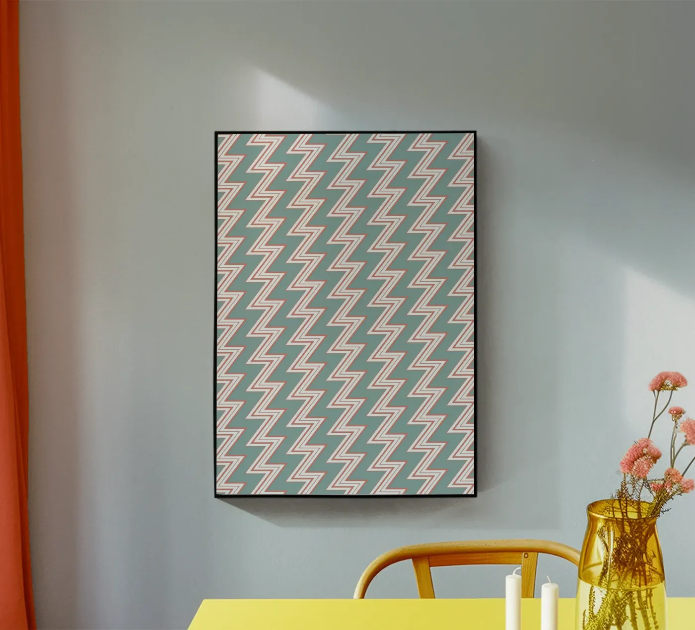 Zigzag Pattern #6 plexiglas de kathrinmay