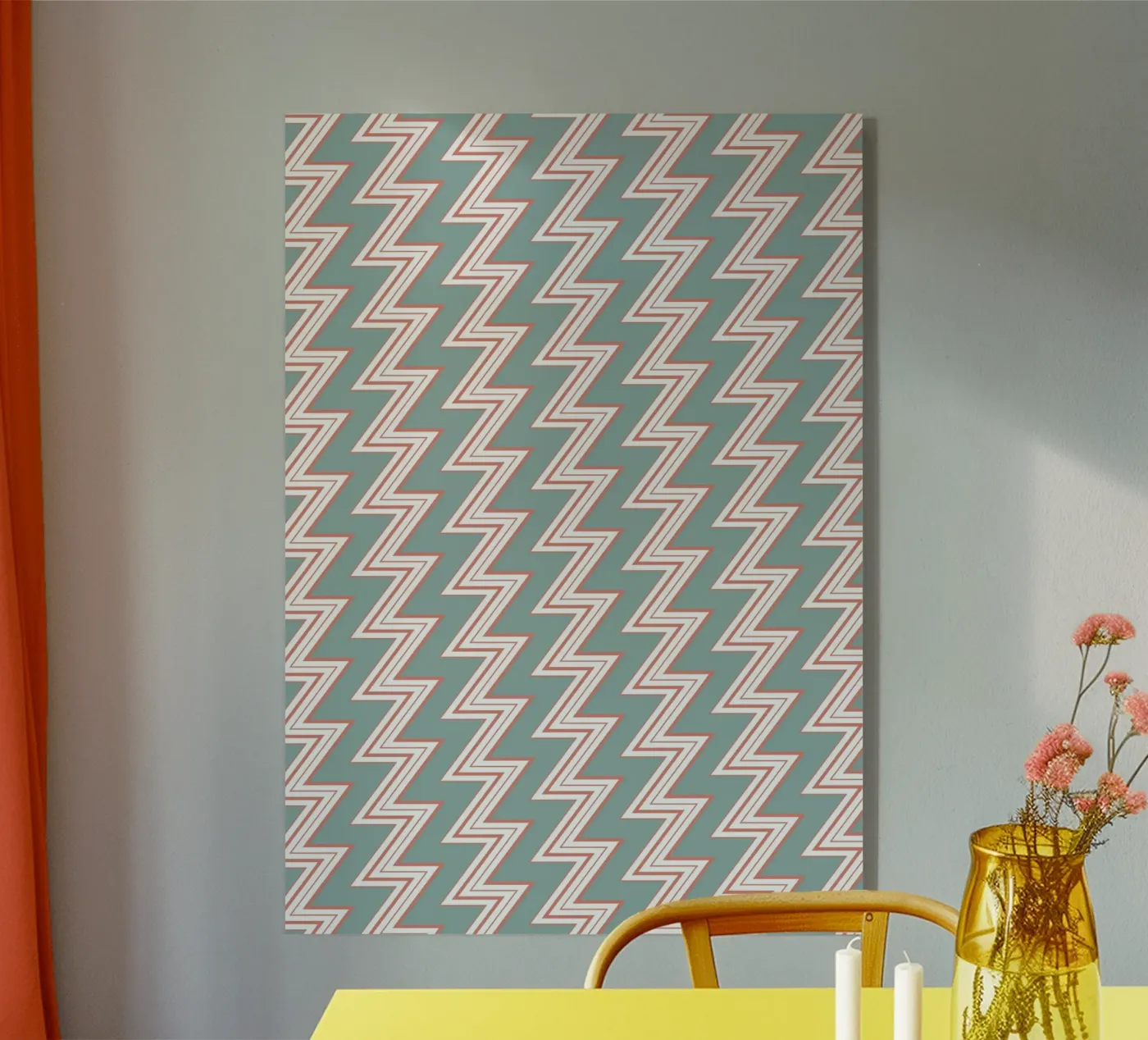 Zigzag Pattern #6 plexiglas de kathrinmay
