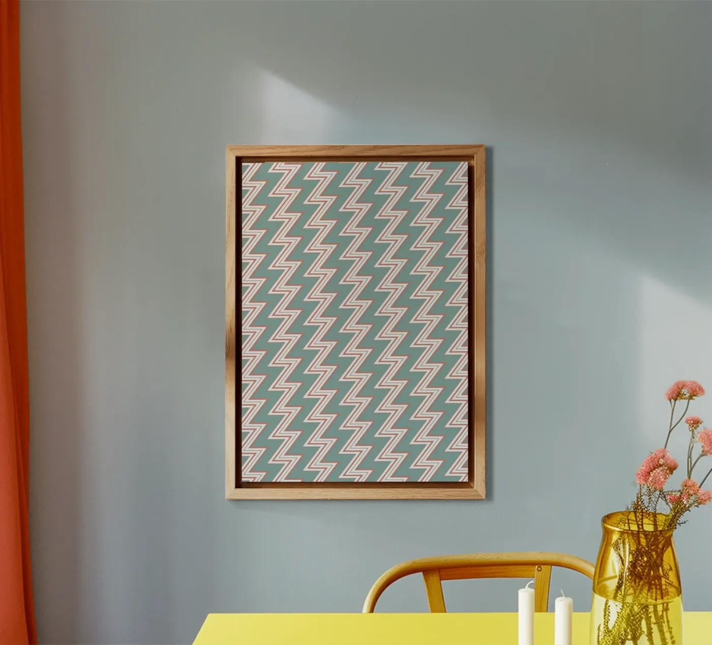 Zigzag Pattern #6 forex plate by kathrinmay