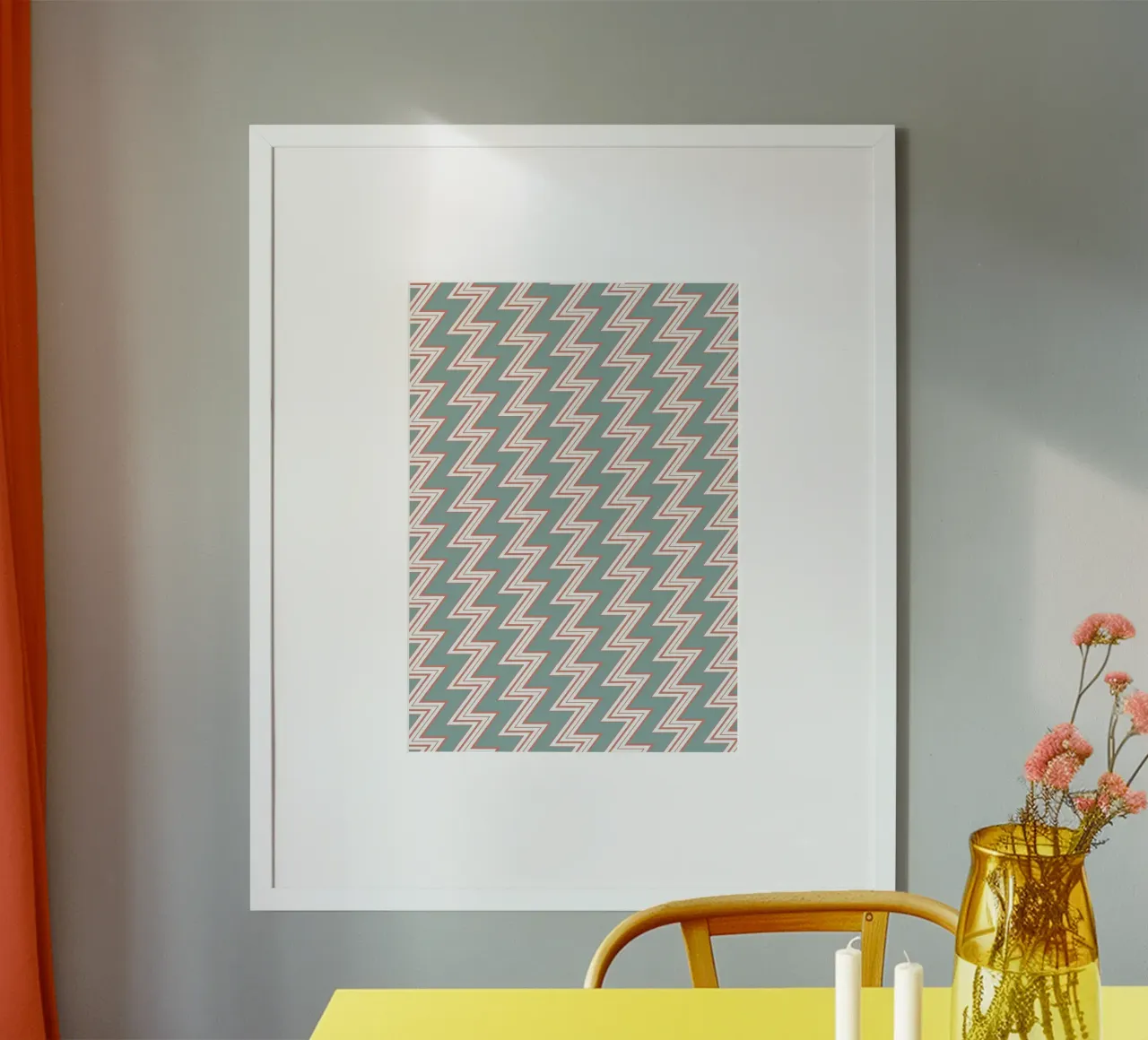Zigzag Pattern #6 poster da kathrinmay