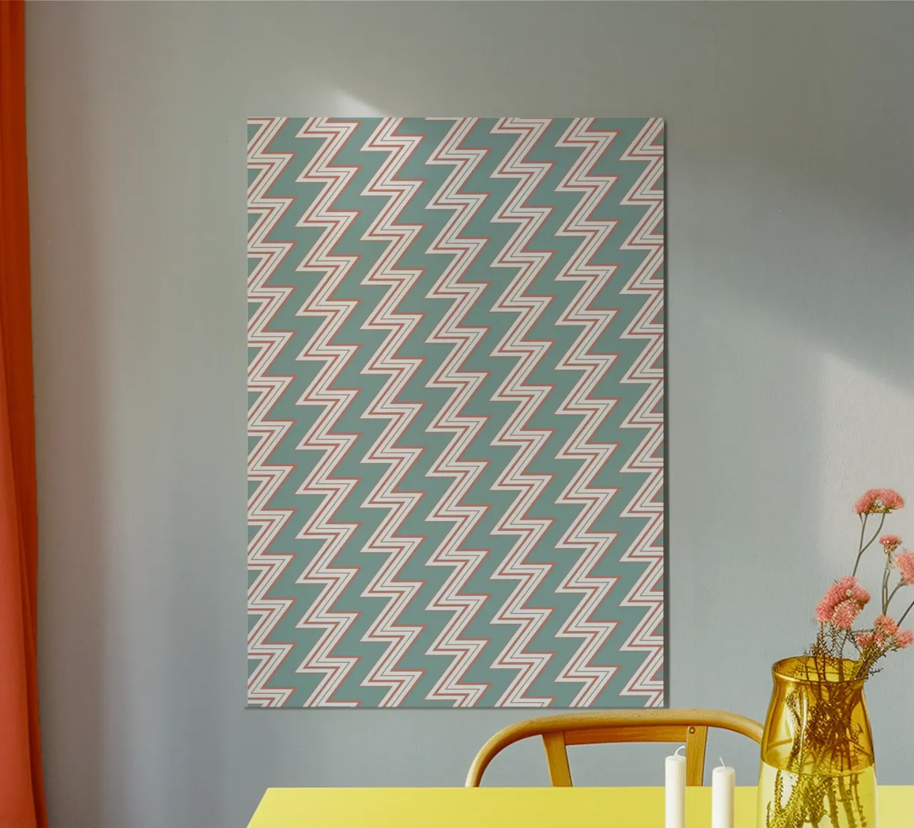 Zigzag Pattern #6 poster da kathrinmay