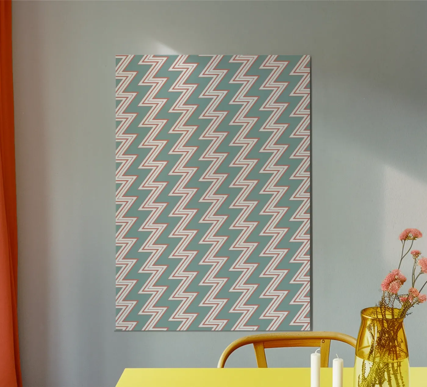 Zigzag Pattern #6 poster de kathrinmay