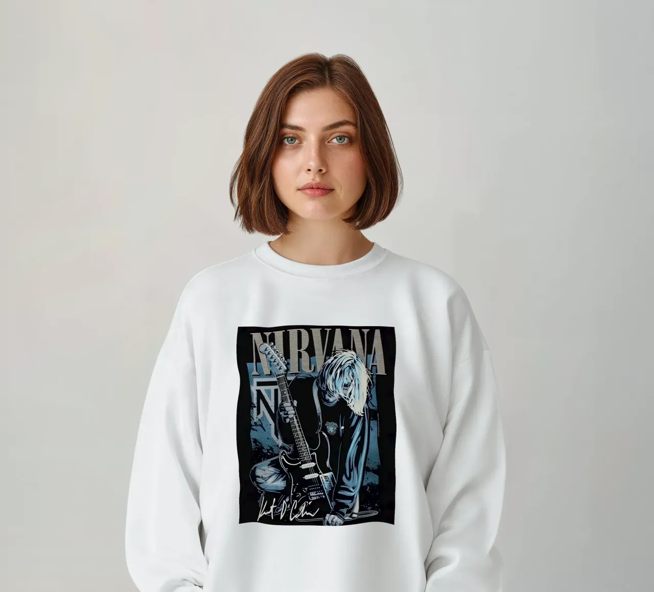 Nirvana vintage felpa da vintage
