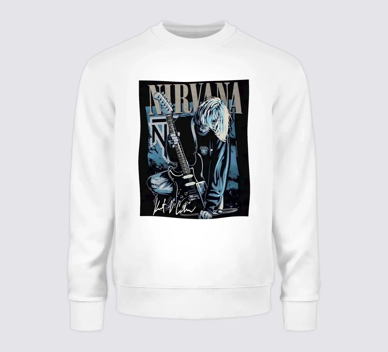 Nirvana vintage felpa da vintage