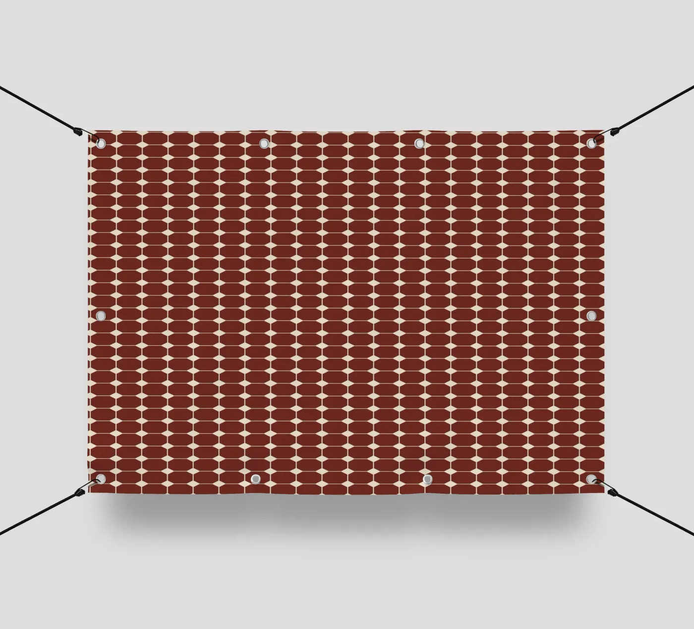 Square Pattern #1 pvc-zeil van kathrinmay