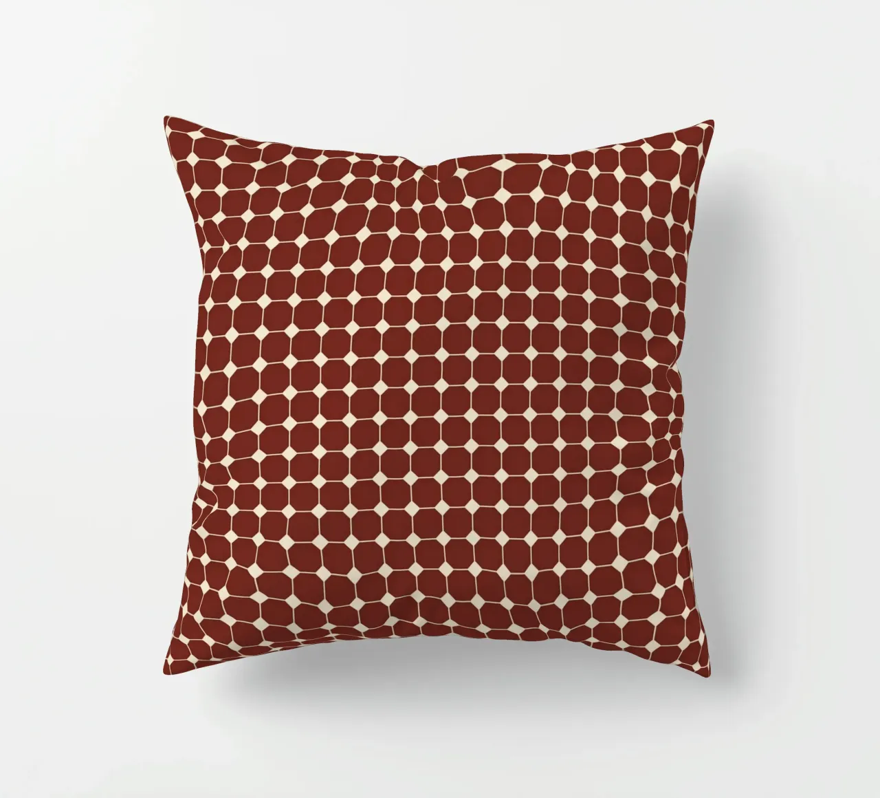 Square Pattern #1 cuscino da kathrinmay