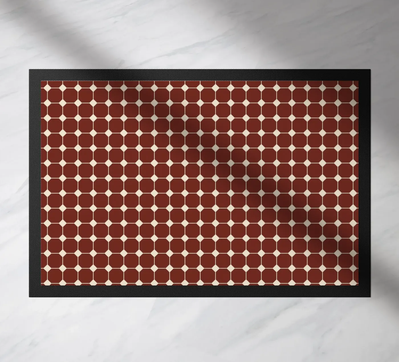 Square Pattern #1 doormat by kathrinmay