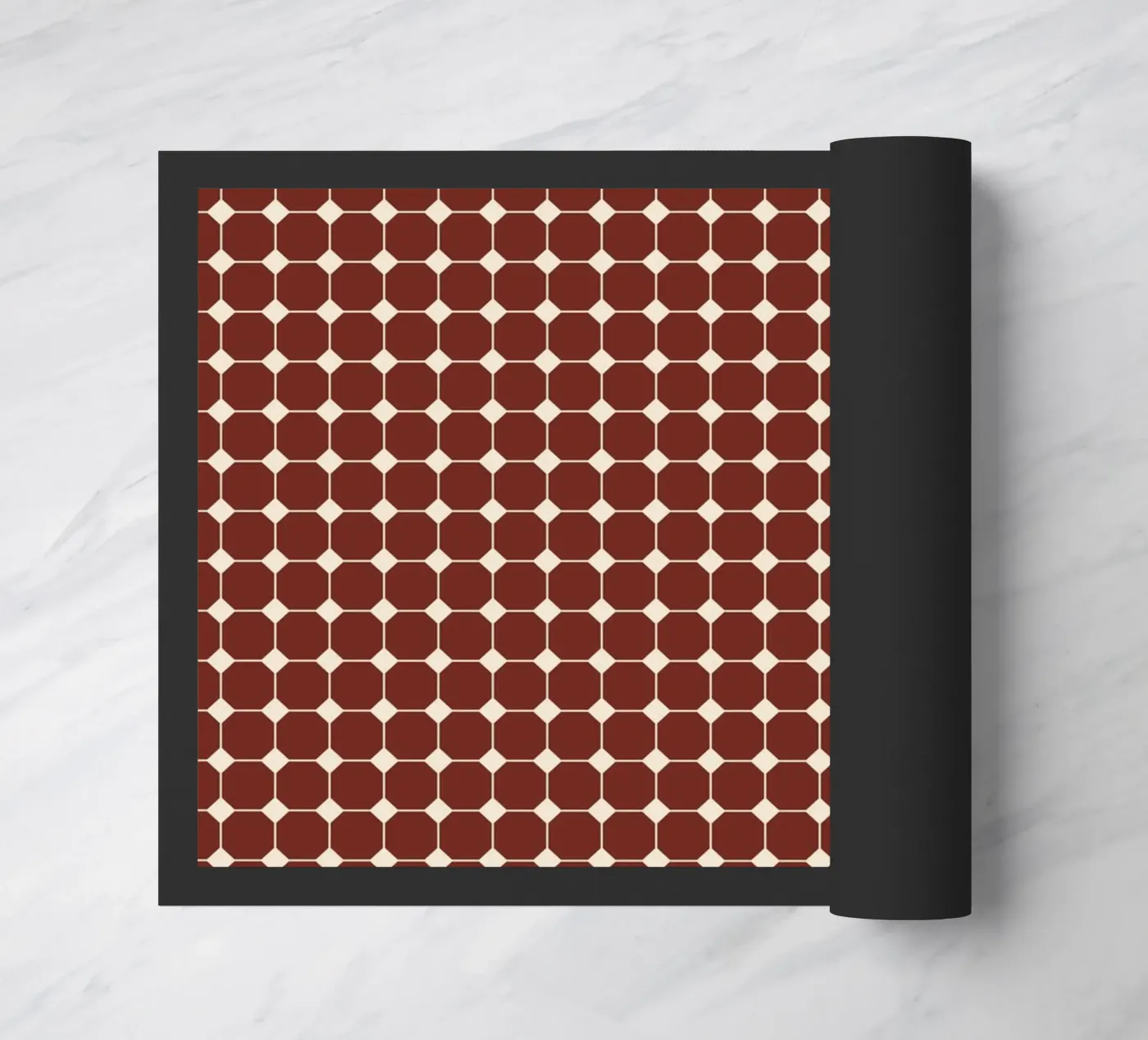 Square Pattern #1 doormat by kathrinmay