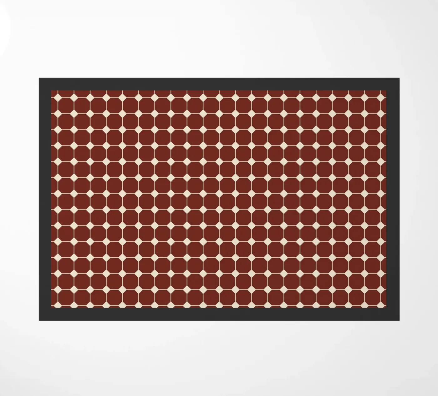 Square Pattern #1 doormat by kathrinmay