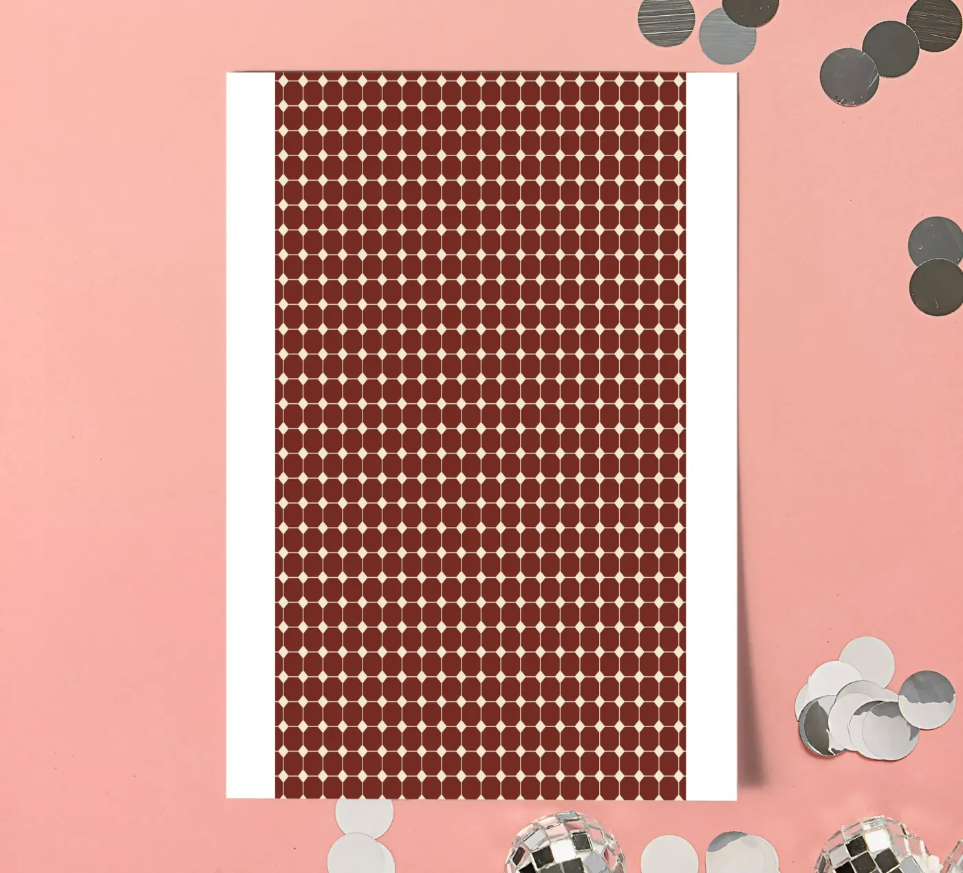 Square Pattern #1 foglio adesivo da kathrinmay