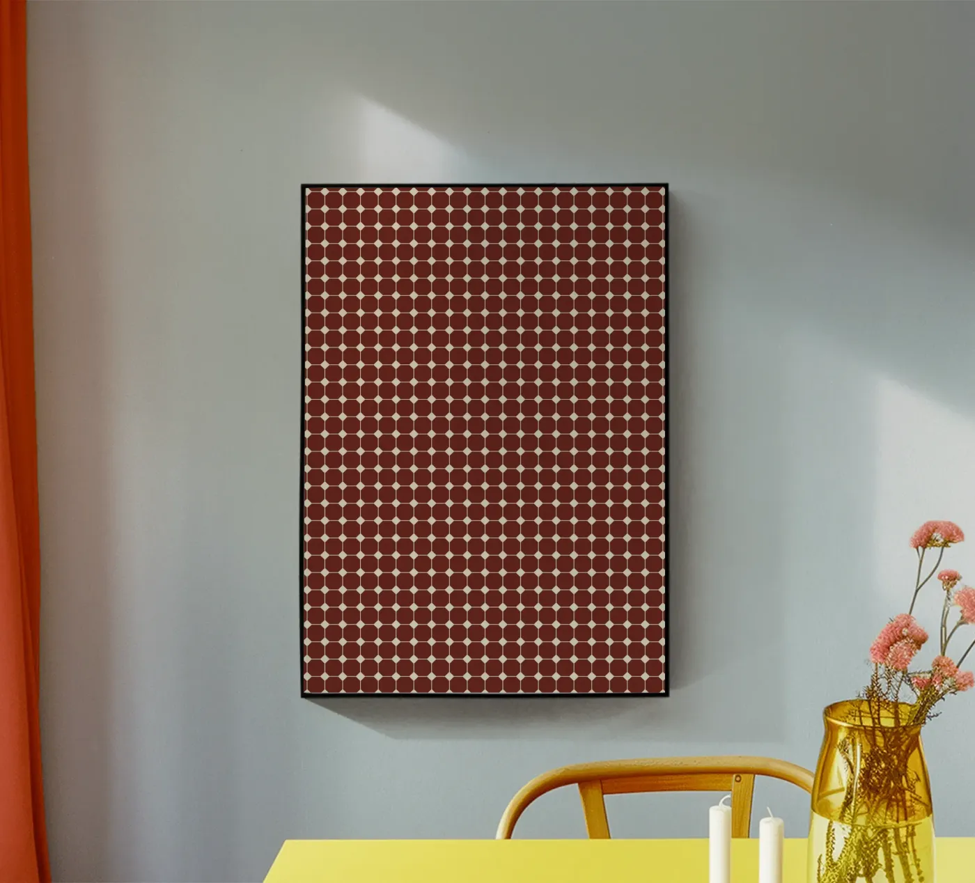Square Pattern #1 acryl van kathrinmay