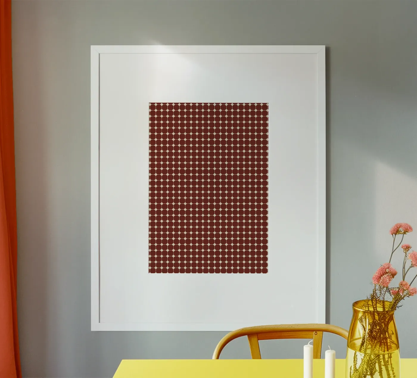 Square Pattern #1 poster by kathrinmay