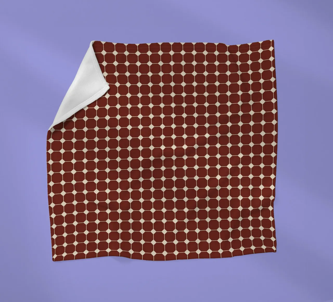 Square Pattern #1 coperta in pile da kathrinmay
