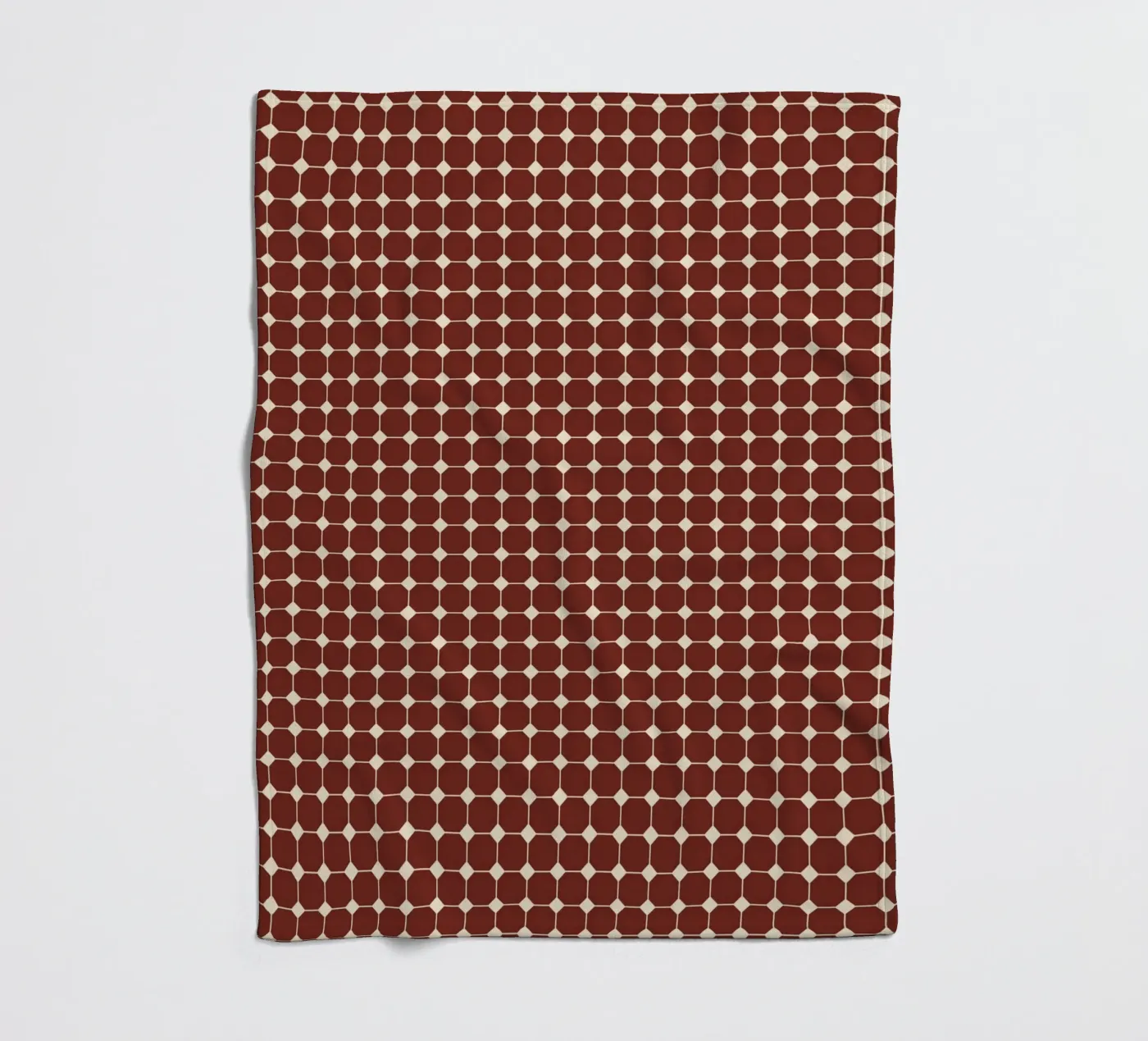 Square Pattern #1 fleecedeken van kathrinmay