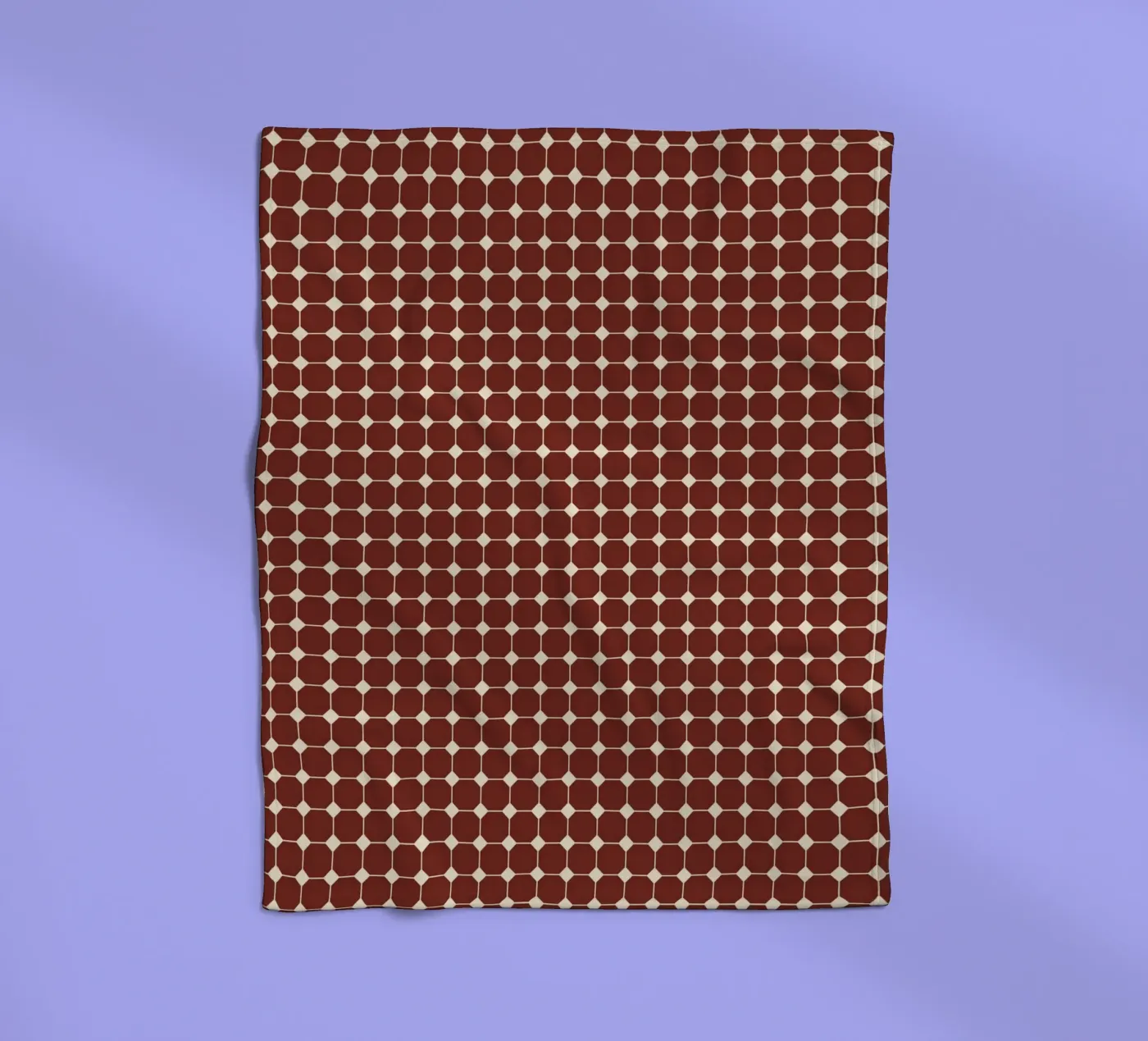 Square Pattern #1 fleecedeken van kathrinmay