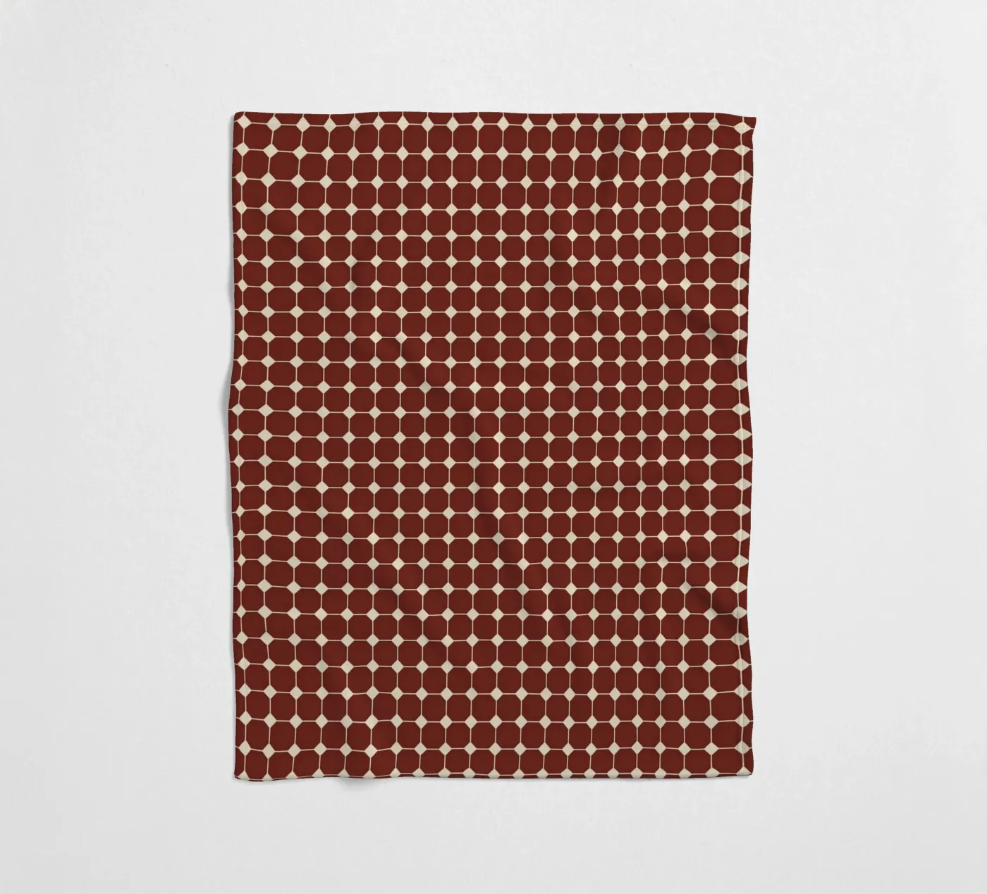 Square Pattern #1 fleecedeken van kathrinmay