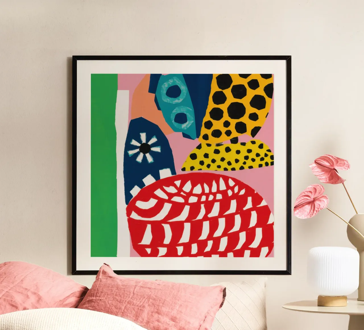 Abstract Pattern Collision hahnemühle by Kala Martir