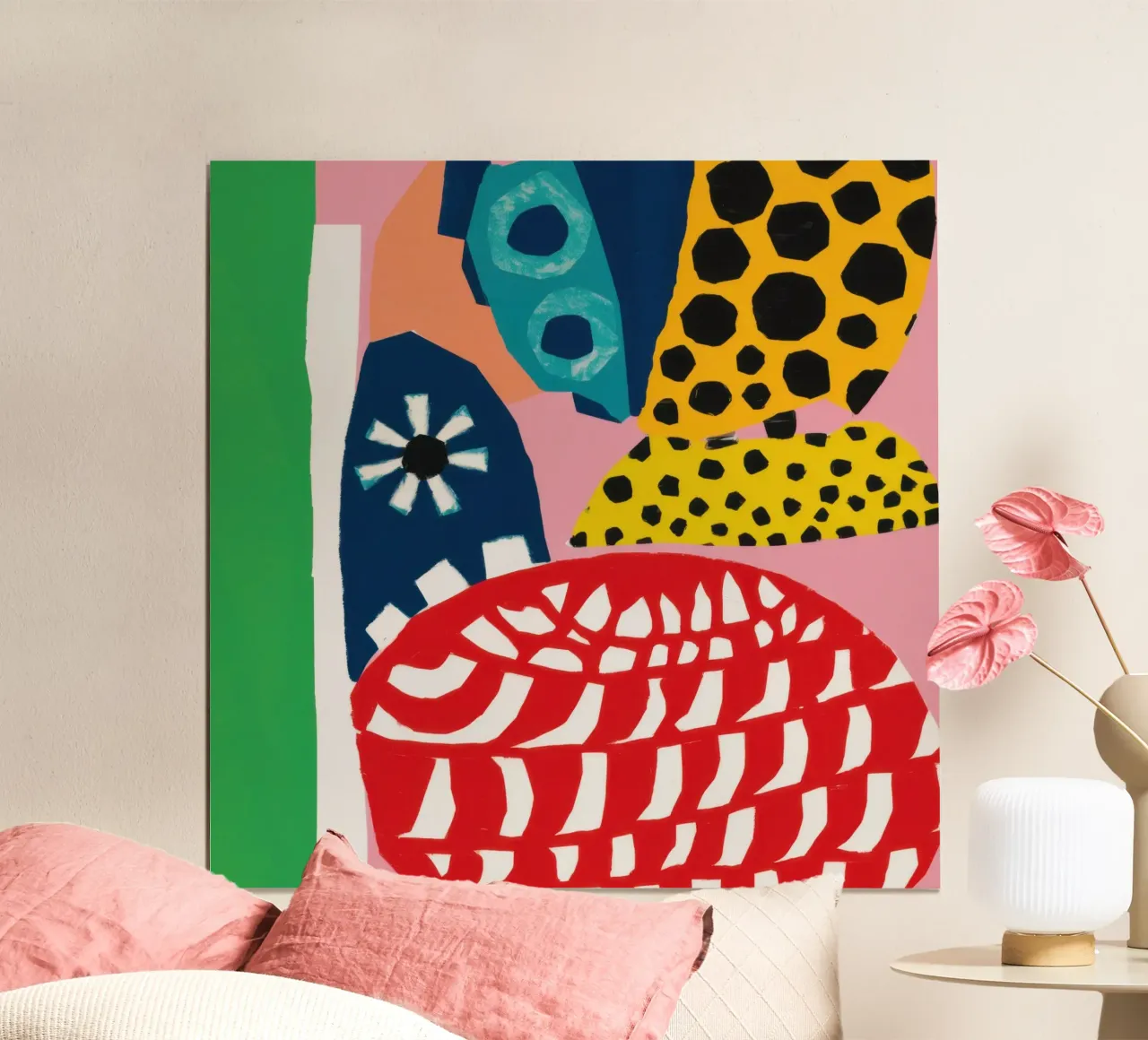 Abstract Pattern Collision hahnemühle by Kala Martir