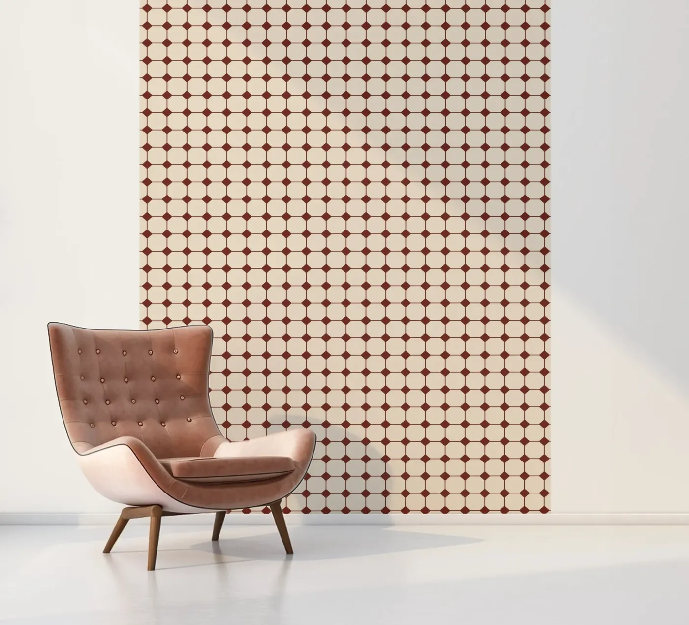 Square Pattern #2 fotobehang van kathrinmay