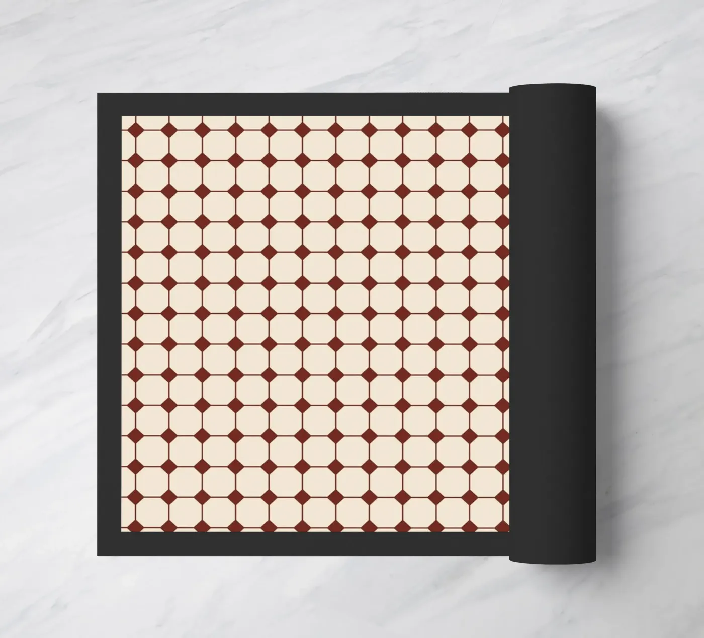 Square Pattern #2 Fußmatte von kathrinmay