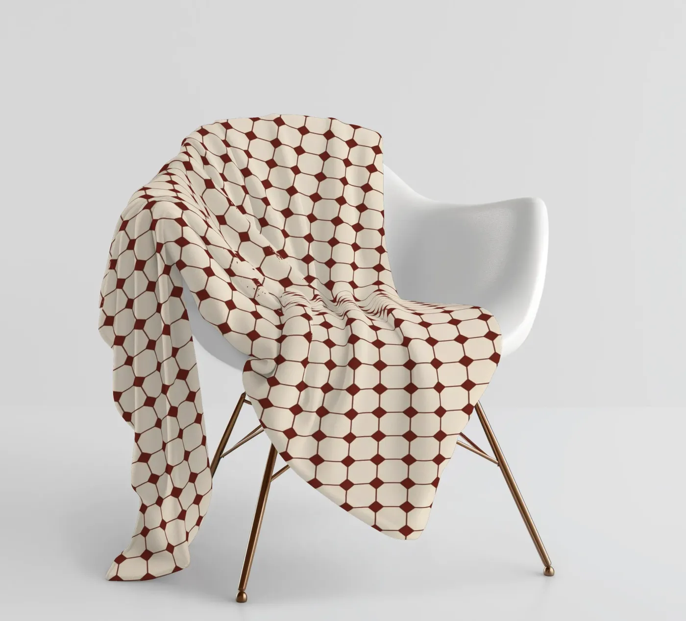 Square Pattern #2 plaid polaire de kathrinmay