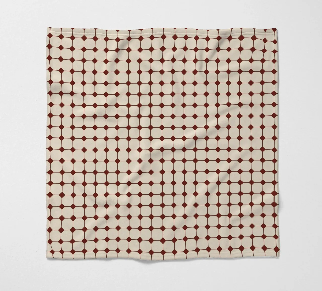 Square Pattern #2 coperta in pile da kathrinmay