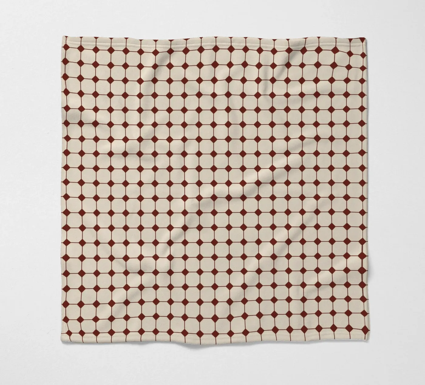 Square Pattern #2 Fleecedecke von kathrinmay