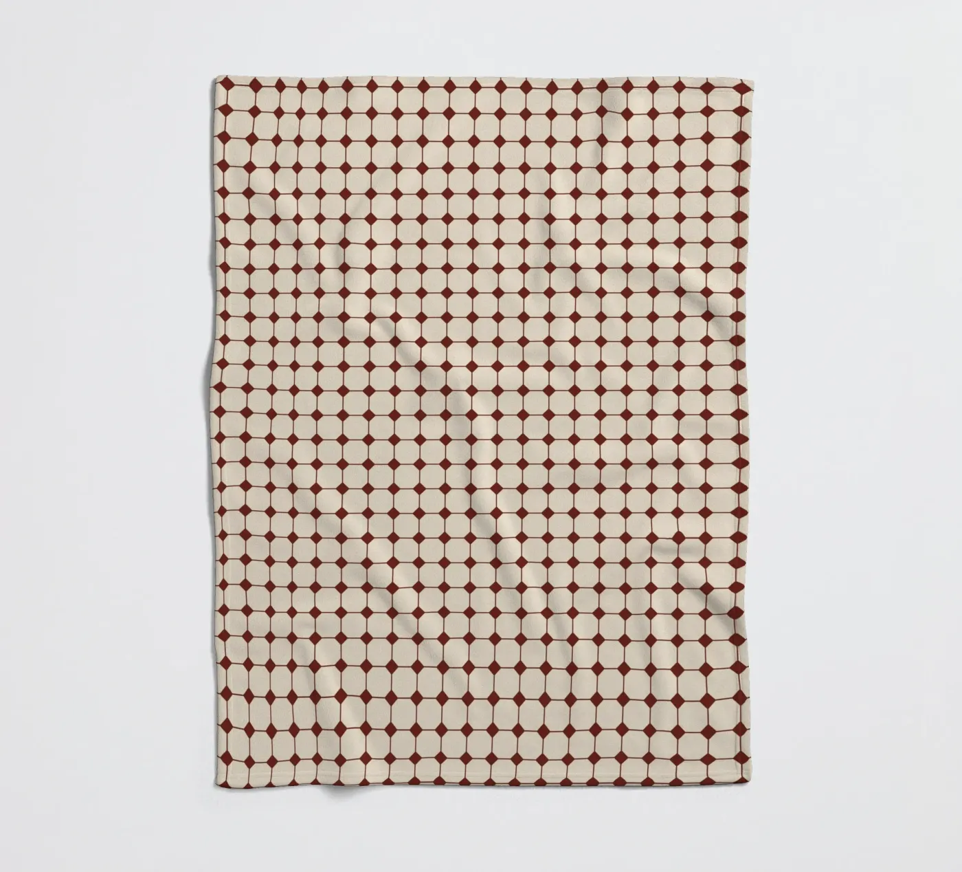 Square Pattern #2 plaid polaire de kathrinmay