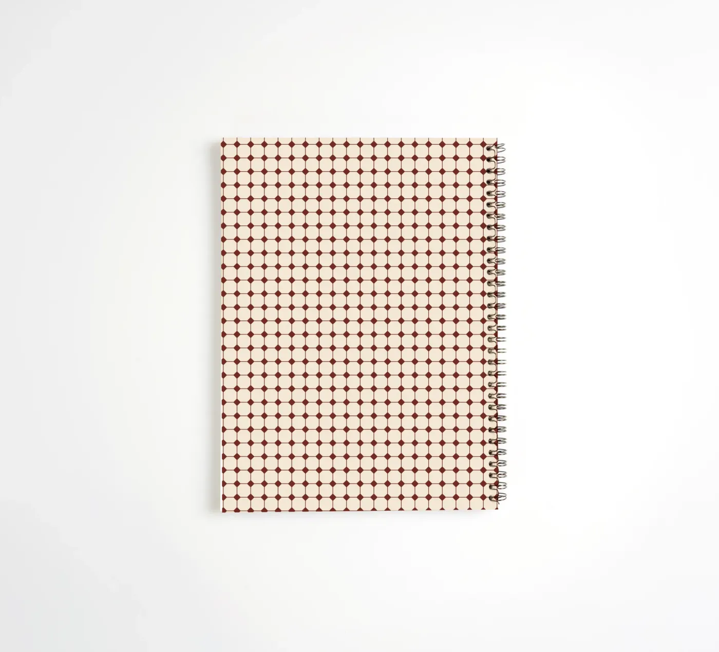 Square Pattern #2 spiral notebook by kathrinmay