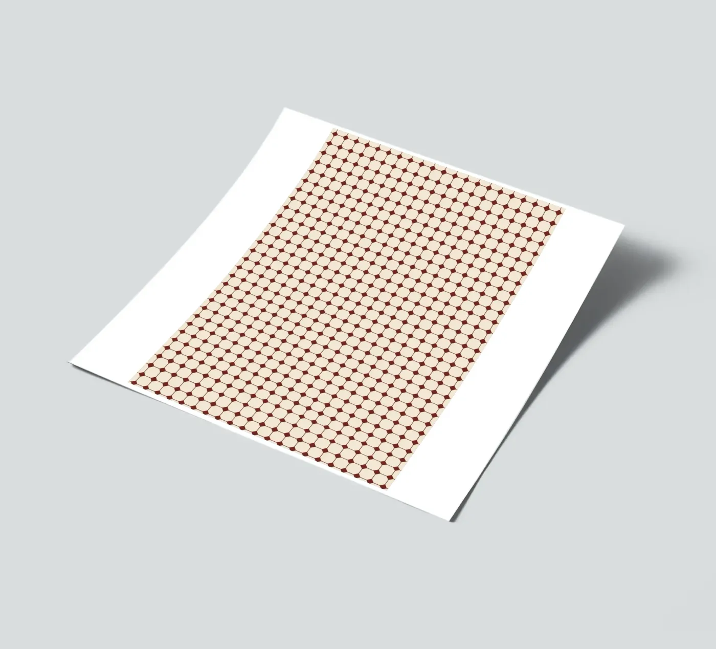 Square Pattern #2 Stickerbogen von kathrinmay