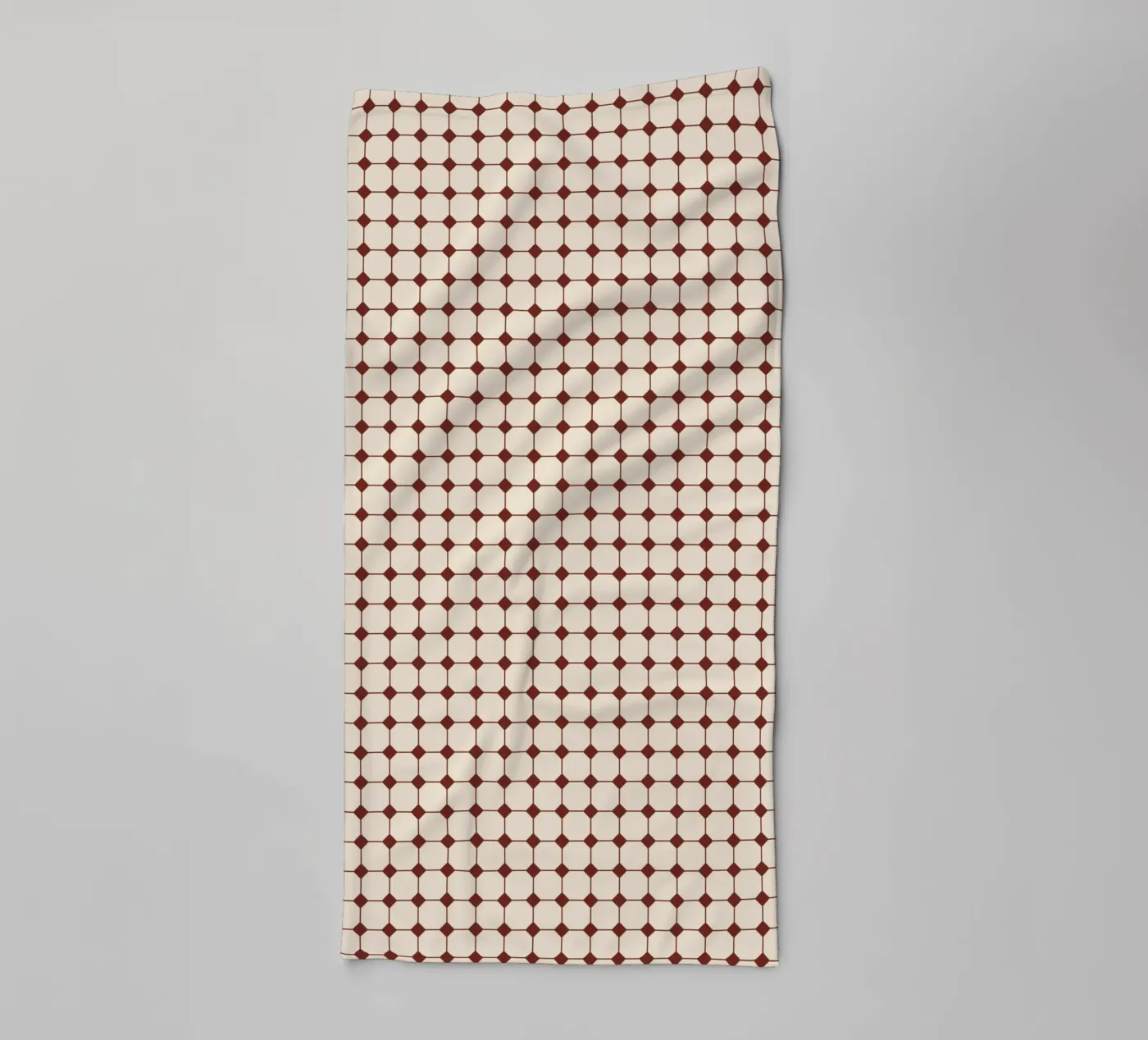 Square Pattern #2 badhanddoek van kathrinmay