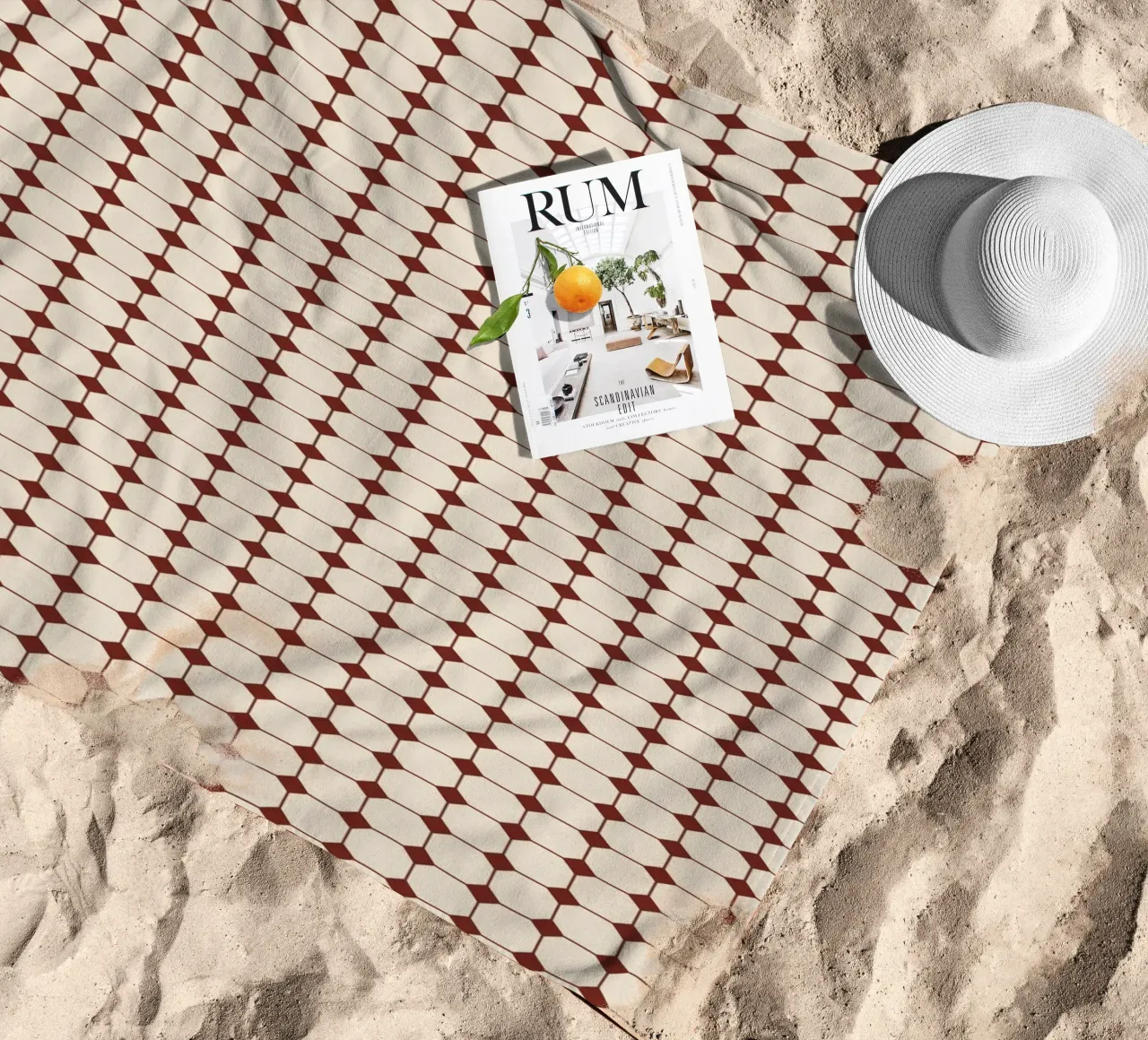 Square Pattern #2 telo mare da kathrinmay