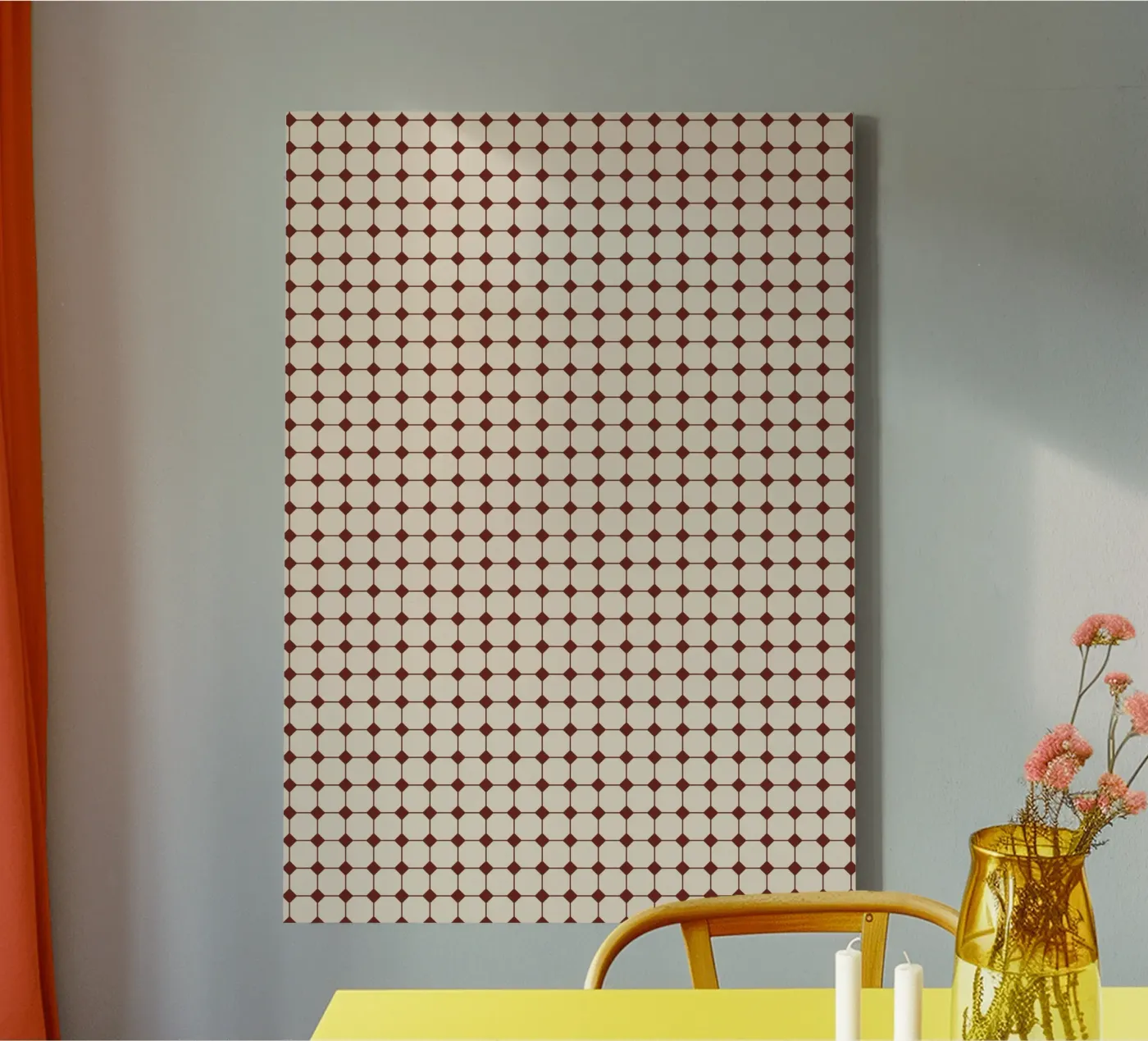 Square Pattern #2 Leinwand von kathrinmay