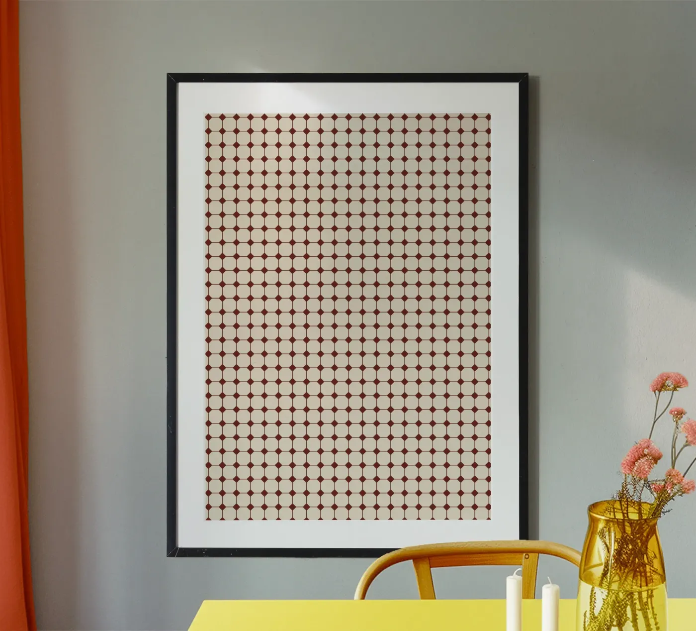 Square Pattern #2 poster da kathrinmay