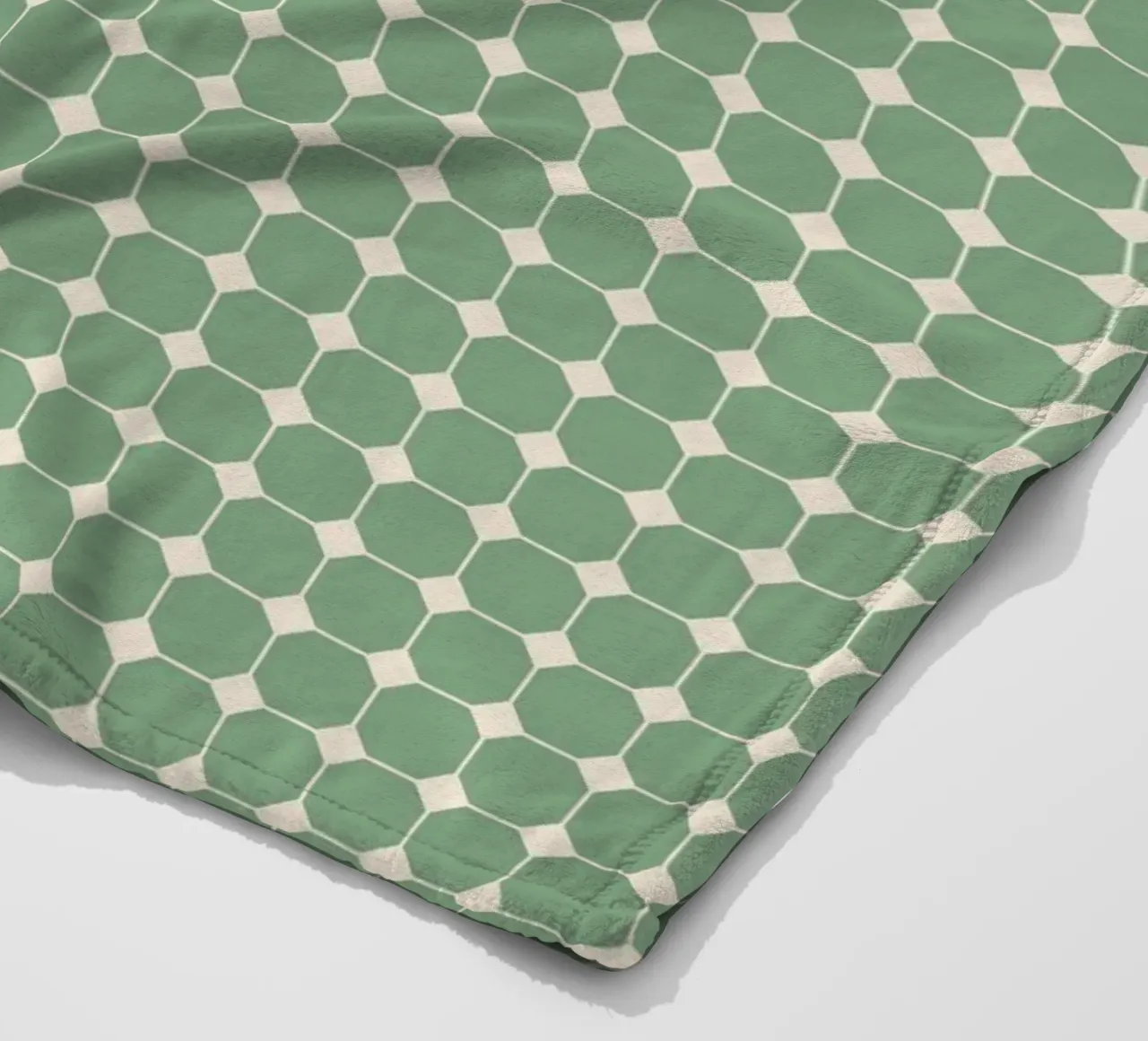Square Pattern #3 coperta in pile da kathrinmay
