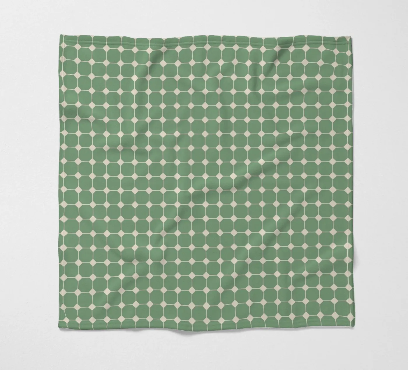 Square Pattern #3 Fleecedecke von kathrinmay