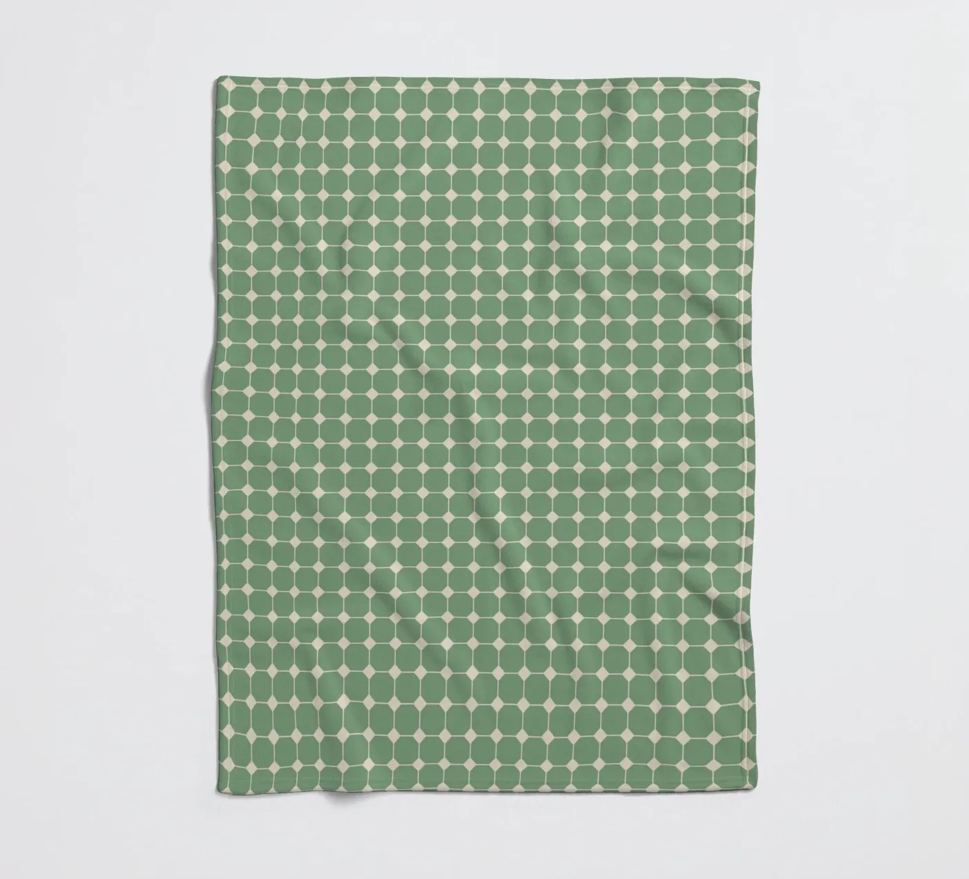 Square Pattern #3 Fleecedecke von kathrinmay