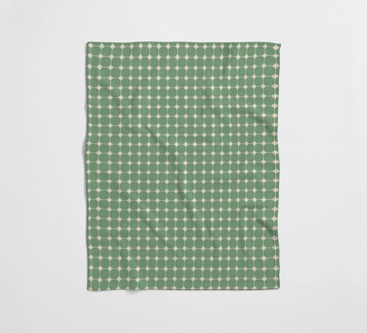 Square Pattern #3 Fleecedecke von kathrinmay