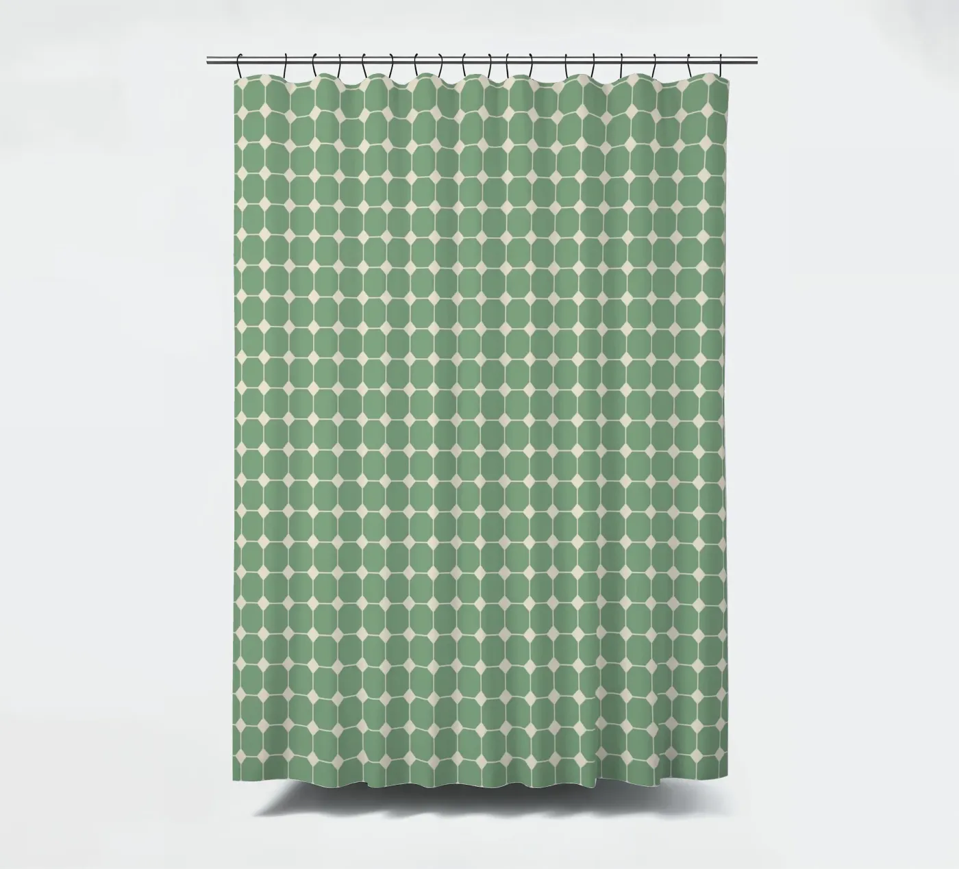 Square Pattern #3 douchegordijn van kathrinmay